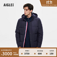 AIGLE【11.11】AIGLE艾高GTX WS防风保暖男士厚款羽绒服 海军蓝 AX652 M(175/92A)