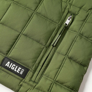 AIGLE【抢先购】艾高冬女士WR防泼水户外保暖休闲羽绒马甲 罗勒绿 AX151 42(175/96A)