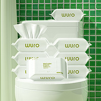 wuro 无染 湿厕纸巾40抽3包