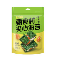 会员专享：kiskis 夹心海苔(巴旦木芝麻混合夹 心) 28g