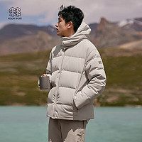 KOLON SPORT可隆SECO云朵羽绒服户外防风保暖鹅绒夹克 灰褐GR-男 M