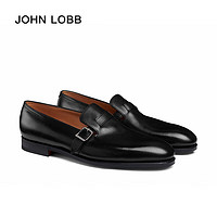 JOHN LOBB 【冬】男士Delano黑色牛津小牛皮乐福鞋 5(39)