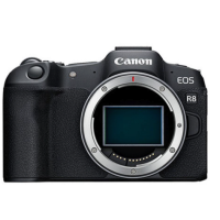 Canon 佳能 EOS R8 全画幅 微单相机 黑色 单机身