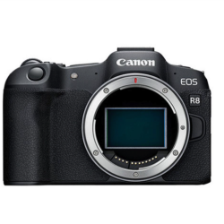 Canon 佳能 EOS R8 全画幅 微单相机 黑色 单机身