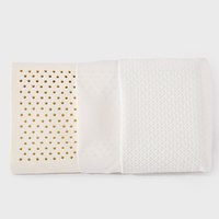 LOVO 乐蜗家纺 泰国进口乳胶枕头芯儿童橡胶枕 低枕 30x50cm