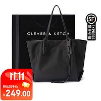 CLEVER & KETCH 女包轻奢单肩包通勤托特包