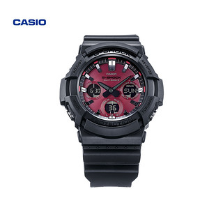 CASIO 卡西欧 G-SHOCK系列 男士太阳能电波手表 GAW-100AR-1A