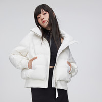 BOSIDENG 波司登 女式羽绒服时尚背部拉链个性收腰修身显瘦羽绒服女