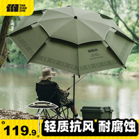 TANXIANZHE探险者钓鱼伞大钓伞万向拐杖2023太阳伞防晒遮阳户外雨伞