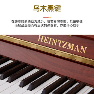 Xinghai 星海 海资曼  H520挚爱款 欧式古典立式钢琴  胡桃木色