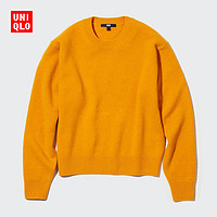 UNIQLO 优衣库 女装 柔软绵羊毛圆领针织衫(长袖毛衣秋冬) 450516