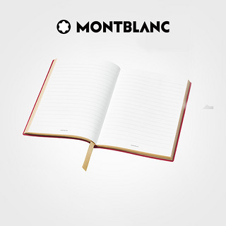 Montblanc/万宝龙祥瑞系列虎年特别款红色横格笔记本#146