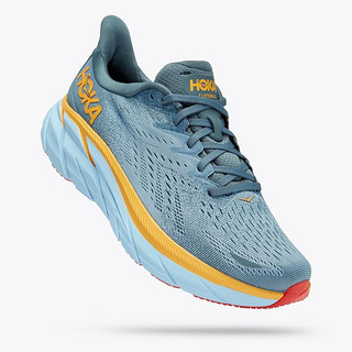 HOKA ONE ONE跑步鞋男克利夫顿8减震公路Clifton8防滑轻便透气运动鞋1119393 1119393-GBMS 10/44