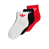 88VIP：adidas 阿迪达斯 三叶草儿童运动短袜夏秋新款童装儿童袜子IB9295