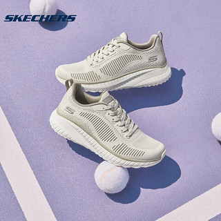 SKECHERS 斯凯奇 新款女鞋软底健步鞋轻便休闲鞋减震跑步鞋网面透气运动鞋女