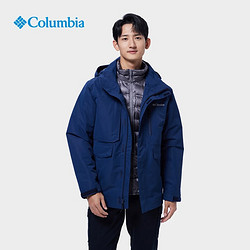 Columbia 哥伦比亚 男子鹅绒800蓬三合一冲锋衣 WE5602