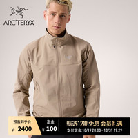 ARC'TERYX 始祖鸟 ARC’TERYX始祖鸟 GAMMA JACKET 防风 男子 软壳夹克 Smoke Bluff/浩渺灰 L