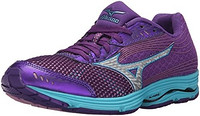 Mizuno 美津浓 WAVE SAYANARA 3 中性跑鞋 J1GC153009 黑/亮红 36.5