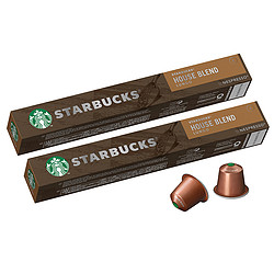 STARBUCKS 星巴克 特选综合大杯咖啡胶囊10颗装 57g*2盒中度烘焙黑咖