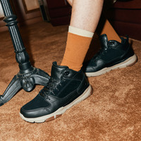 SKECHERS 斯凯奇 男靴子运动休闲鞋潮流运动鞋男鞋秋冬款休闲靴运动靴