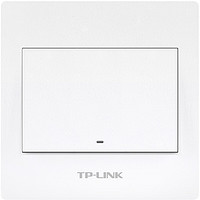 TP-LINK 普联 无线智能面板开关 智能灯控墙壁感应定时开关智能联动wifi手机远程居Wi-Fi零火版单键SWA110