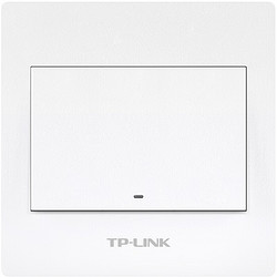 TP-LINK 普联 无线智能面板开关 智能灯控墙壁感应定时开关智能联动wifi手机远程居Wi-Fi零火版单键SWA110