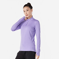 DECATHLON 迪卡侬 TS RUN WARM 女子运动T恤 8394792 香芋紫 M/40