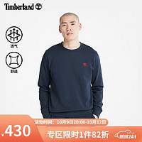 Timberland 男装圆领卫衣休闲抓绒|A5SF8 A5SF8433/深宝石蓝 M