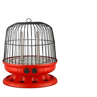 有券的上：AMOI 夏新 鸟笼取暖器 红色基础款 (两档调节)