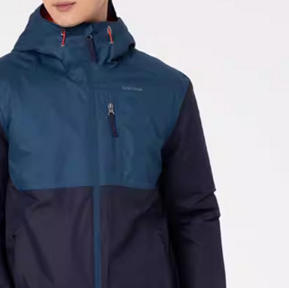 DECATHLON 迪卡侬 男子户外棉服防水外套 8398576 深蓝拼色 XL