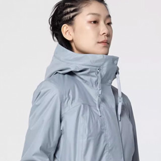 DECATHLON 迪卡侬 女子户外棉服防水外套 839857 冰蓝色 XL