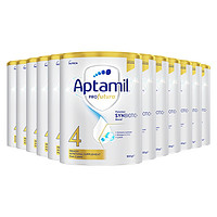 Aptamil 爱他美 澳洲爱他美白金益生菌奶粉4段900g*12罐3岁+