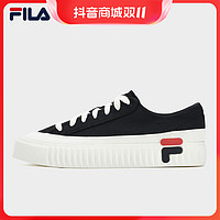 抖音超值购：FILA 斐乐 官方帆布鞋男女23夏季新款板鞋休闲饼干鞋F12M322310F