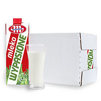 MLEKOVITA 妙可 妙波兰进口冠军3.2全脂牛奶纯牛奶 1L*6盒 整箱装