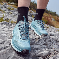 LOWA 腾云越野跑鞋户外防滑耐磨跑步运动鞋 FORTUX 男女款L310693 冰川蓝色-女款 36.5