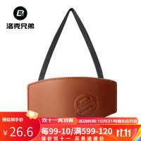 洛克兄弟摩托车挂档套换挡胶套护鞋套保护靴套骑行鞋防滑机车摩旅 复古棕