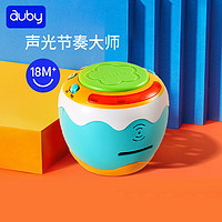 auby 澳贝 音乐电动拍拍鼓儿童声光手拍鼓婴幼儿益智宝宝玩具6-12个月