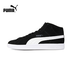 PUMA 彪马 Smash v2 Mid 黑色 男女同款1PU36692301