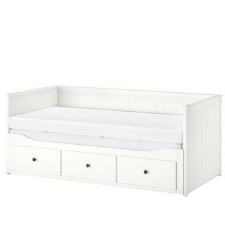 IKEA 宜家 HEMNES 汉尼斯 多功能折叠沙发床 白色