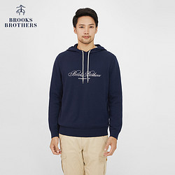 Brooks Brothers 布克兄弟 男士慵懒宽松薄款针织连帽毛衣