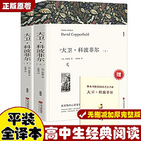 大卫科波菲尔上下共2册原无删减 送阅读指导考点手册初高中生一二三年级语文课外阅读必读书籍初中世界经典文学名书籍必读书目 世界名外国长篇文学小说全本中外书籍排行榜读物