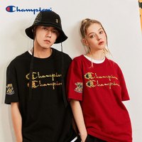 Champion 虎短袖虎系列老虎t恤印花夏季