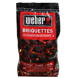 Weber 威焙 进口木炭烧烤专用果木碳 5kg