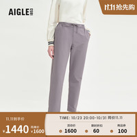 AIGLE【抢先购】艾高冬WR防泼水户外休闲运动修身女士长裤 烟熏紫 AM653 38(165/74A)
