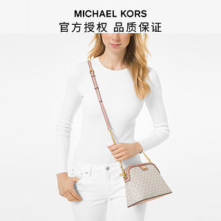 MICHAEL KORS 迈克·科尔斯 MK Mott大号老花贝壳包单肩包斜挎包包