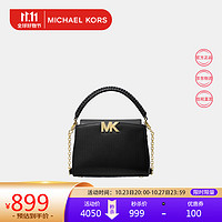 迈克.科尔斯（MICHAEL KORS）MK女包 奢侈品Karlie链条手提包单肩包 黑色32F1GCDC5L BLACK