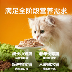 网易天成 网易严选主食罐无谷猫罐头幼猫成猫全价猫粮湿粮主粮天成