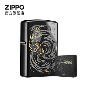 ZIPPO之宝钱来运转套装煤油防风打火机