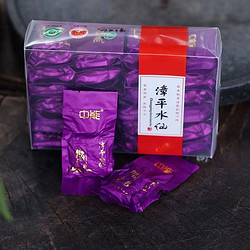 中能 漳平乌龙茶水仙纯手工制作花香茶饼独立泡袋包装 11泡（约125g）