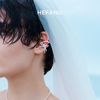 HEFANG Jewelry 何方珠宝 婚系列 贝珠耳环 HFJ105304